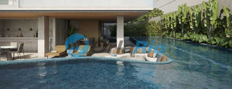 Conheça PISCINA DE DUAS RAIAS. do imóvel - Studio à venda Rua Francisco Otaviano, Ipanema, Rio de Janeiro - R$ 1.950.000 - OLST00010 - 12 PISCINA DE DUAS RAIAS. - 12
