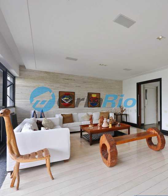 Conheça 5º andar - Sala principal do imóvel - Cobertura à venda Rua Redentor, Ipanema, Rio de Janeiro - R$ 13.500.000 - OLCO40045 - 14 5º andar - Sala principal - 14