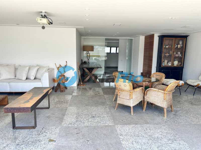 Conheça 6º andar - salão do imóvel - Cobertura à venda Rua Redentor, Ipanema, Rio de Janeiro - R$ 13.500.000 - OLCO40045 - 23 6º andar - salão - 23