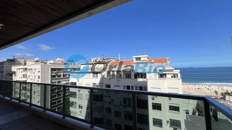 Conheça VARANDA / VISTA do imóvel - Apartamento à venda Rua Gustavo Sampaio, Leme, Rio de Janeiro - R$ 2.800.000 - OLAP40211 - 4 VARANDA / VISTA - 4