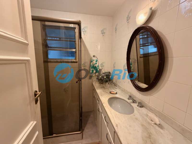 Conheça Banheiro Social do imóvel - Apartamento à venda Rua General Ribeiro da Costa, Leme, Rio de Janeiro - R$ 1.450.000 - OLAP30926 - 15 Banheiro Social - 15