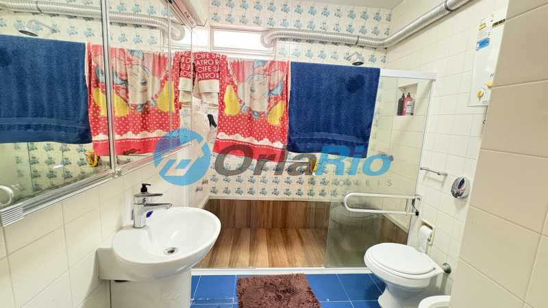 Conheça BANHEIRO SOCIAL do imóvel - Apartamento à venda Rua General Ribeiro da Costa, Leme, Rio de Janeiro - R$ 1.488.000 - OLAP30960 - 10 BANHEIRO SOCIAL - 10