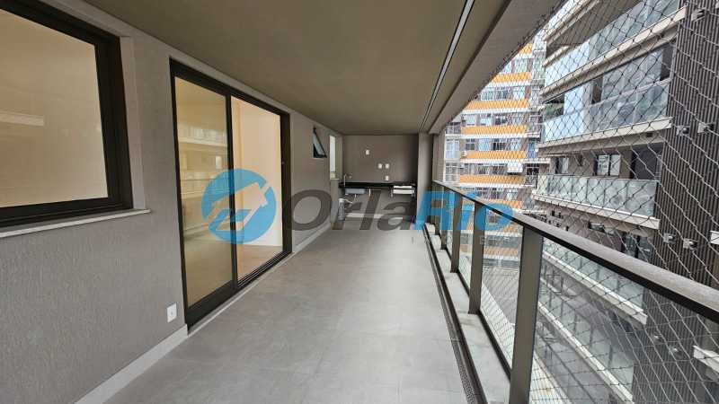 Conheça Varandão do imóvel - Apartamento 3 quartos (1 suite) - Infra Estrutura e Vaga - Botafogo - OLAP30952 - 4 Varandão - 4