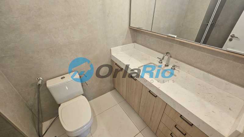 Conheça banheiro 3º quarto suíte do imóvel - Apartamento 3 quartos (1 suite) - Infra Estrutura e Vaga - Botafogo - OLAP30952 - 16 banheiro 3º quarto suíte - 16