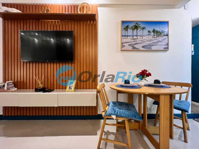 Conheça sala do imóvel - Kitnet/Conjugado 32m² à venda Rua Barata Ribeiro, Copacabana, Rio de Janeiro - R$ 670.000 - OLKI00208 - 16 sala - 16