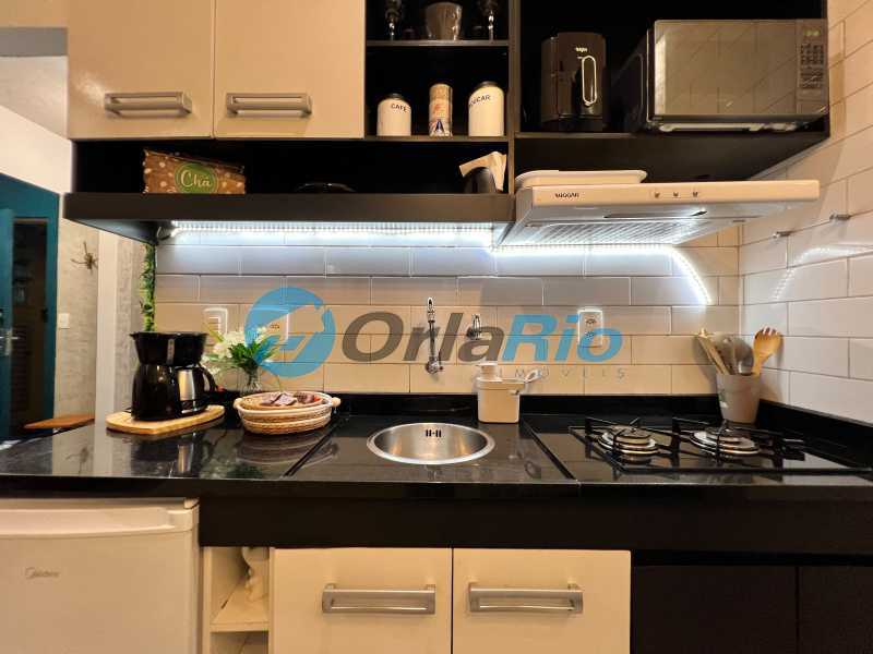 Conheça cozinha do imóvel - Kitnet/Conjugado 32m² à venda Rua Barata Ribeiro, Copacabana, Rio de Janeiro - R$ 670.000 - OLKI00208 - 22 cozinha - 22