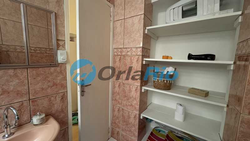 Conheça BANHEIRO SOCIAL do imóvel - Kitnet/Conjugado 32m² à venda Rua Gustavo Sampaio, Leme, Rio de Janeiro - R$ 575.000 - OLKI00209 - 21 BANHEIRO SOCIAL - 21