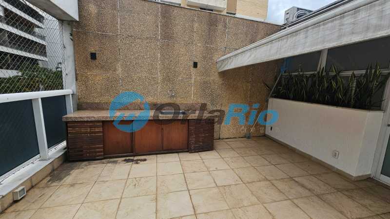 Conheça Vista Área Externa do imóvel - Cobertura à venda Rua Timóteo da Costa, Leblon, Rio de Janeiro - R$ 3.300.000 - OLCO20015 - 30 Vista Área Externa - 30