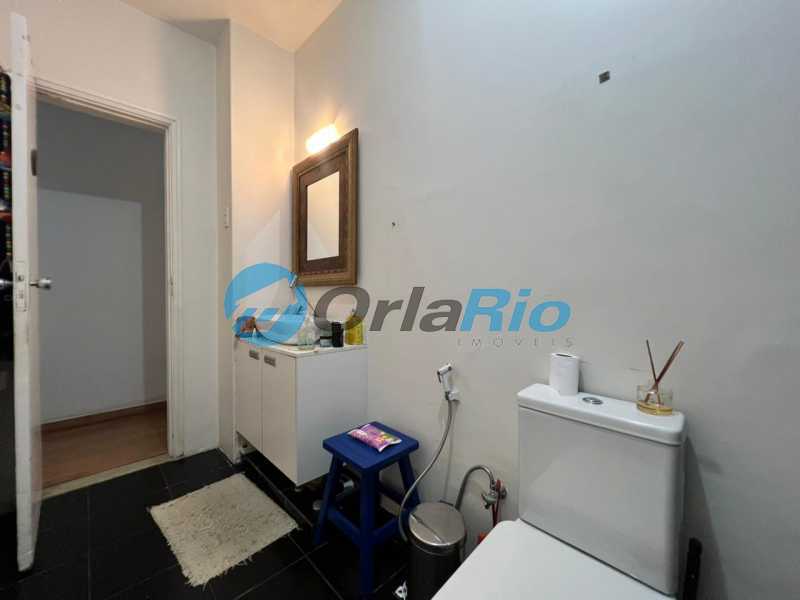 Conheça banheiro social do imóvel - Apartamento à venda Rua Gustavo Sampaio, Leme, Rio de Janeiro - R$ 790.000 - OLAP20665 - 18 banheiro social - 18