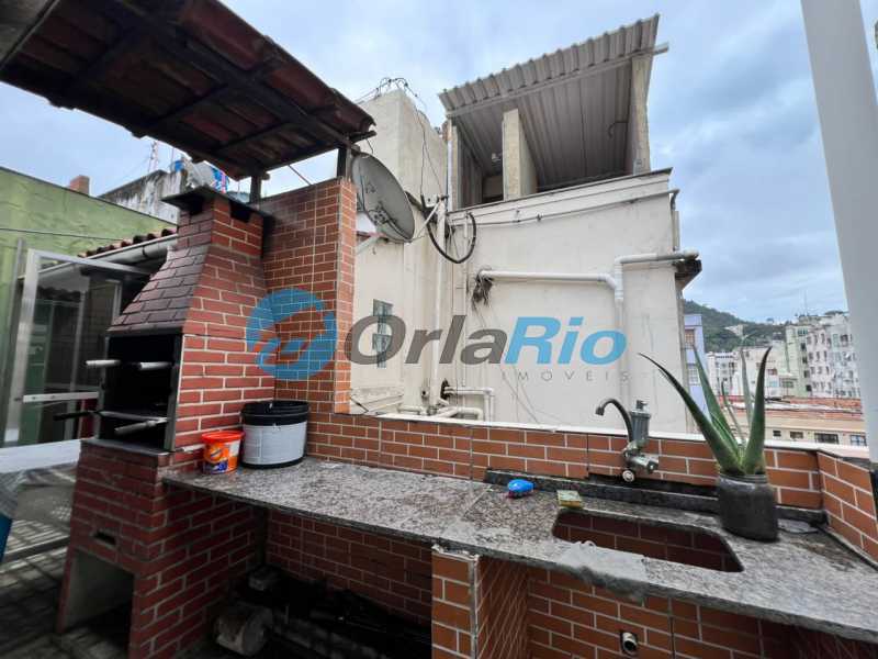 Conheça terraço/ churrasqueira do imóvel - Cobertura à venda Avenida Nossa Senhora de Copacabana, Copacabana, Rio de Janeiro - R$ 1.600.000 - OLCO40047 - 3 terraço/ churrasqueira - 3