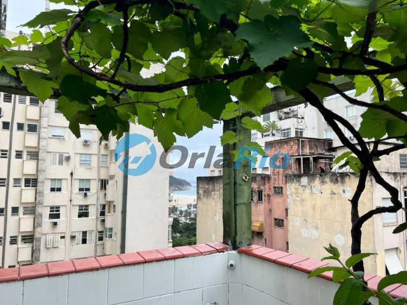 Conheça vista mar parcial do imóvel - Cobertura à venda Avenida Nossa Senhora de Copacabana, Copacabana, Rio de Janeiro - R$ 1.600.000 - OLCO40047 - 11 vista mar parcial - 11