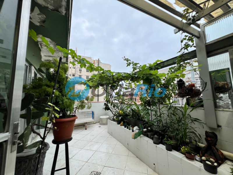Conheça varanda 1° piso do imóvel - Cobertura à venda Avenida Nossa Senhora de Copacabana, Copacabana, Rio de Janeiro - R$ 1.600.000 - OLCO40047 - 4 varanda 1° piso - 4