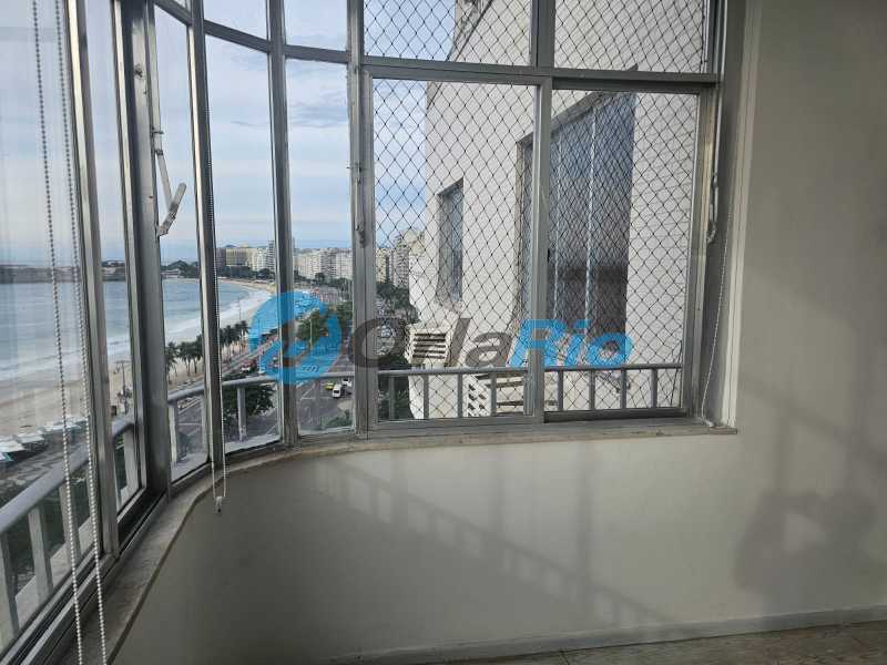 Conheça vista da sala do imóvel - Apartamento à venda Avenida Atlântica, Copacabana, Rio de Janeiro - R$ 3.300.000 - OLAP30963 - 24 vista da sala - 24