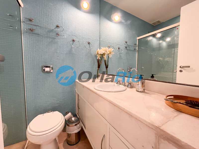Conheça ban. suíte 4 - 1° piso do imóvel - Cobertura à venda Rua Humberto de Campos, Leblon, Rio de Janeiro - R$ 6.850.000 - OLCO40046 - 18 ban. suíte 4 - 1° piso - 18
