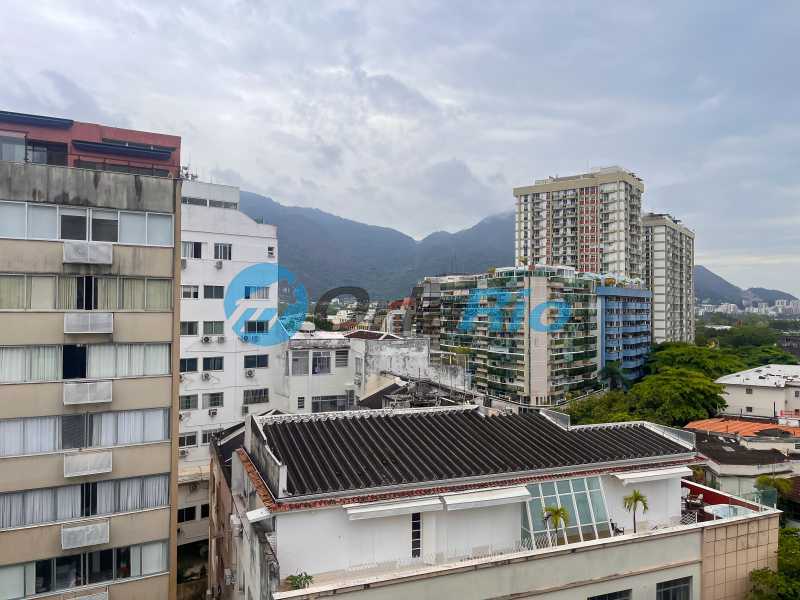 Conheça Vista parcial montanha do imóvel - Cobertura à venda Rua Humberto de Campos, Leblon, Rio de Janeiro - R$ 6.850.000 - OLCO40046 - 5 Vista parcial montanha - 5