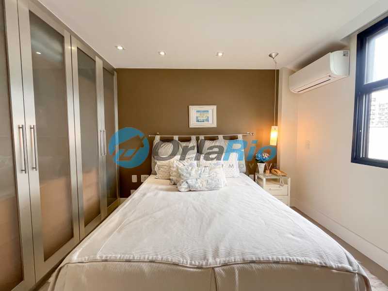 Conheça suíte 4 - 1° piso do imóvel - Cobertura à venda Rua Humberto de Campos, Leblon, Rio de Janeiro - R$ 6.850.000 - OLCO40046 - 17 suíte 4 - 1° piso - 17