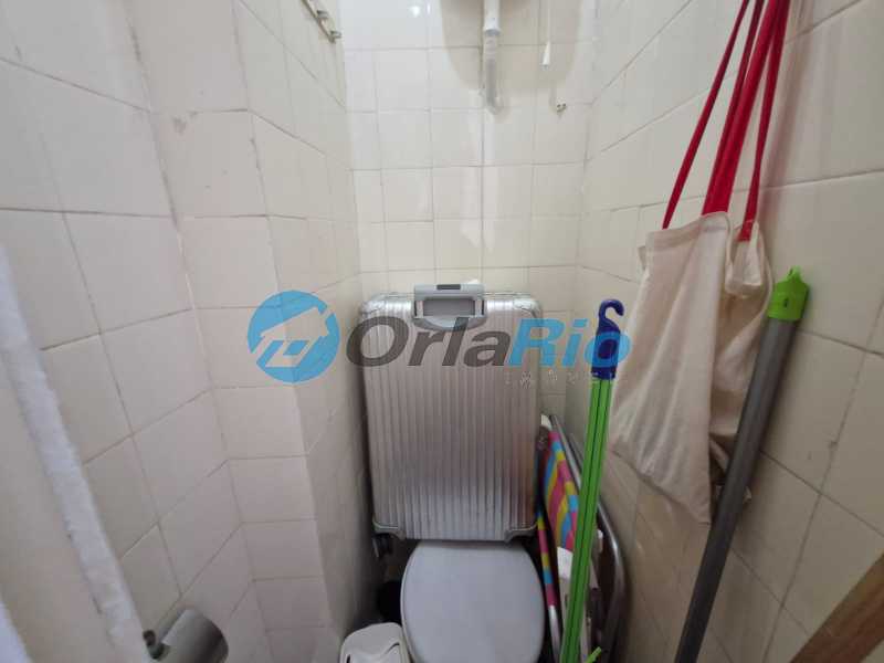 Conheça 24-banheiro dependência do imóvel - Apartamento à venda Rua Gustavo Sampaio, Leme, Rio de Janeiro - R$ 800.000 - OLAP20670 - 24 24-banheiro dependência - 24
