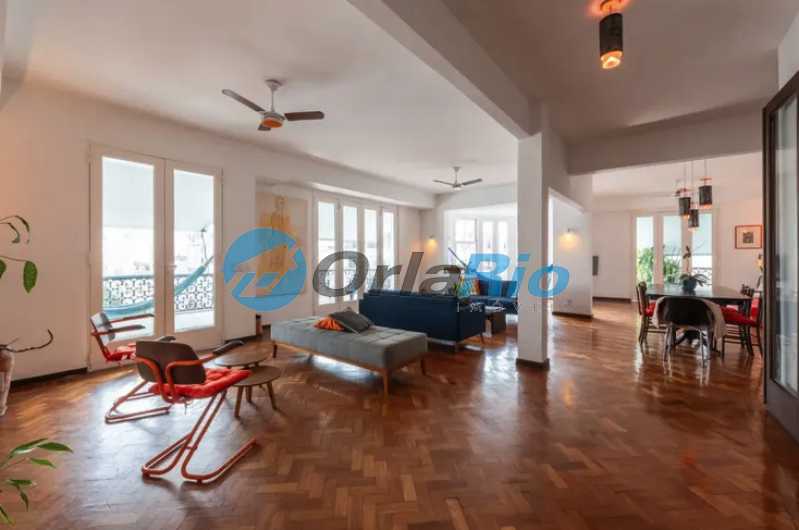 Conheça sala do imóvel - Apartamento à venda Rua Rodolfo Dantas, Copacabana, Rio de Janeiro - R$ 3.800.000 - OLAP40220 - 7 sala - 7