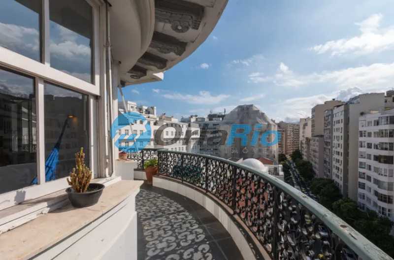 Conheça varanda do imóvel - Apartamento à venda Rua Rodolfo Dantas, Copacabana, Rio de Janeiro - R$ 3.800.000 - OLAP40220 - 10 varanda - 10