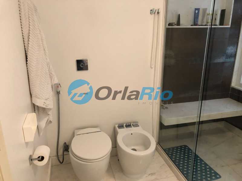 Conheça 13-banheiro suite do imóvel - Apartamento à venda Rua General Ribeiro da Costa, Leme, Rio de Janeiro - R$ 3.100.000 - OLAP30968 - 13 13-banheiro suite - 13