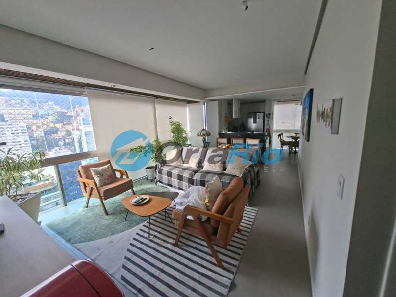 Conheça Sala do imóvel - Flat à venda Rua Prudente de Morais, Ipanema, Rio de Janeiro - R$ 3.400.000 - OLFL20011 - 4 Sala - 4
