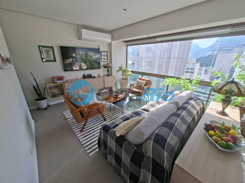 Conheça Sala do imóvel - Flat à venda Rua Prudente de Morais, Ipanema, Rio de Janeiro - R$ 3.400.000 - OLFL20011 - 7 Sala - 7