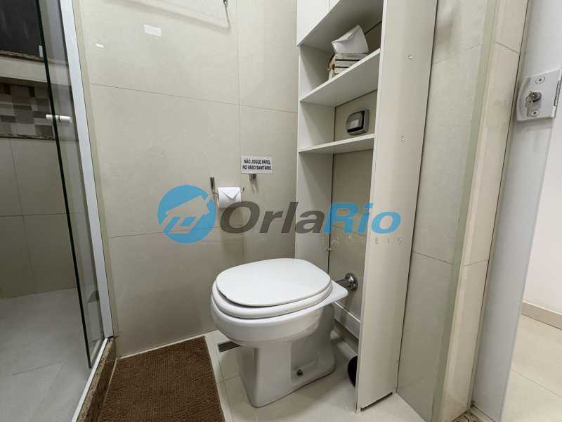 Conheça Banheiro do imóvel - Kitnet/Conjugado 24m² à venda Rua Miguel Lemos, Copacabana, Rio de Janeiro - R$ 1.260.000 - OLKI00212 - 14 Banheiro - 14