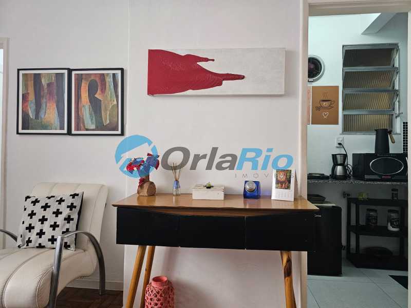 Conheça sala do imóvel - Apartamento à venda Rua Leopoldo Miguez, Copacabana, Rio de Janeiro - R$ 750.000 - OLAP10419 - 13 sala - 13