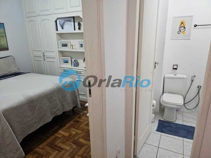 Conheça quarto/ banheiro do imóvel - Apartamento à venda Rua Leopoldo Miguez, Copacabana, Rio de Janeiro - R$ 750.000 - OLAP10419 - 9 quarto/ banheiro - 9