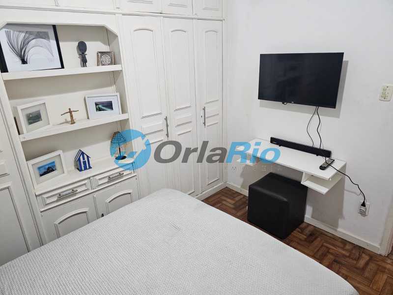 Conheça quarto do imóvel - Apartamento à venda Rua Leopoldo Miguez, Copacabana, Rio de Janeiro - R$ 750.000 - OLAP10419 - 8 quarto - 8