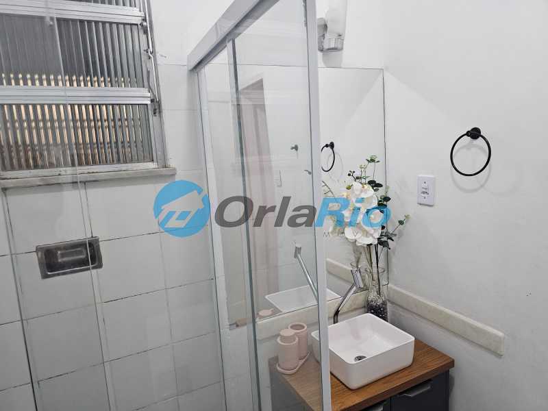 Conheça banheiro do imóvel - Apartamento à venda Rua Leopoldo Miguez, Copacabana, Rio de Janeiro - R$ 750.000 - OLAP10419 - 12 banheiro - 12