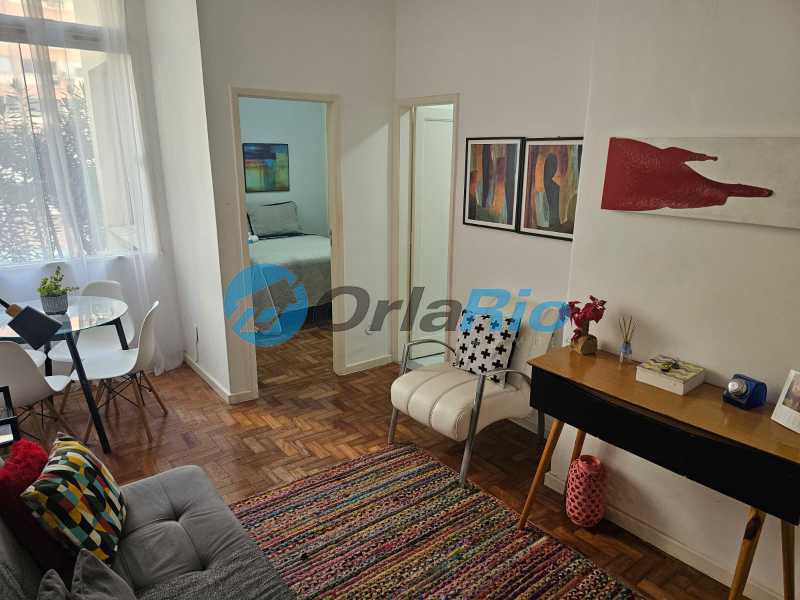 Conheça sala do imóvel - Apartamento à venda Rua Leopoldo Miguez, Copacabana, Rio de Janeiro - R$ 750.000 - OLAP10419 - 18 sala - 18