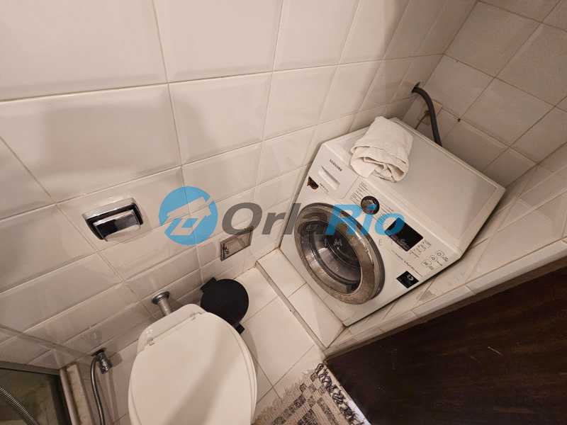 Conheça Banheiro Social do imóvel - Apartamento 1 quarto à venda Copacabana, Rio de Janeiro - R$ 750.000 - OLAP10420 - 10 Banheiro Social - 10