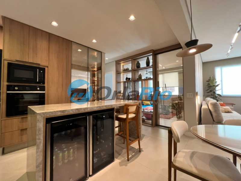 Conheça cozinha do imóvel - Apartamento à venda Rua Roberto Dias Lópes, Leme, Rio de Janeiro - R$ 1.850.000 - OLAP30973 - 7 cozinha - 7