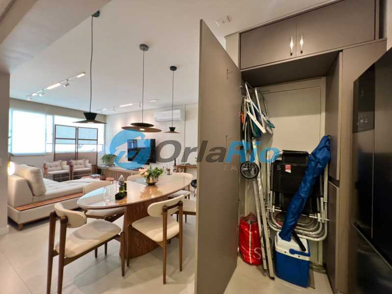 Conheça sala/ cozinha do imóvel - Apartamento à venda Rua Roberto Dias Lópes, Leme, Rio de Janeiro - R$ 1.850.000 - OLAP30973 - 6 sala/ cozinha - 6