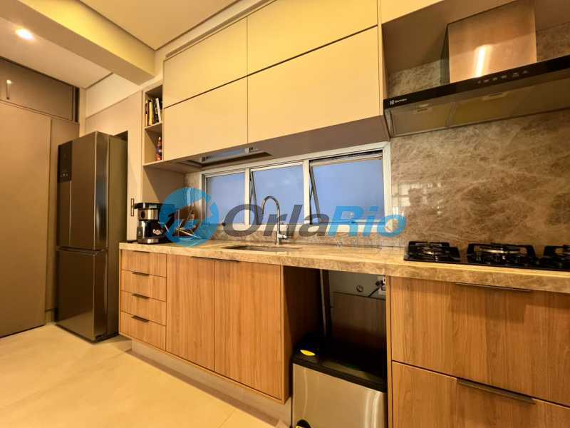 Conheça cozinha do imóvel - Apartamento à venda Rua Roberto Dias Lópes, Leme, Rio de Janeiro - R$ 1.850.000 - OLAP30973 - 9 cozinha - 9