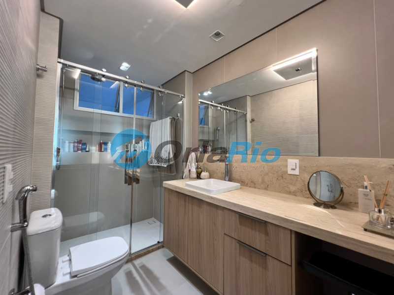 Conheça banheiro suite do imóvel - Apartamento à venda Rua Roberto Dias Lópes, Leme, Rio de Janeiro - R$ 1.850.000 - OLAP30973 - 17 banheiro suite - 17
