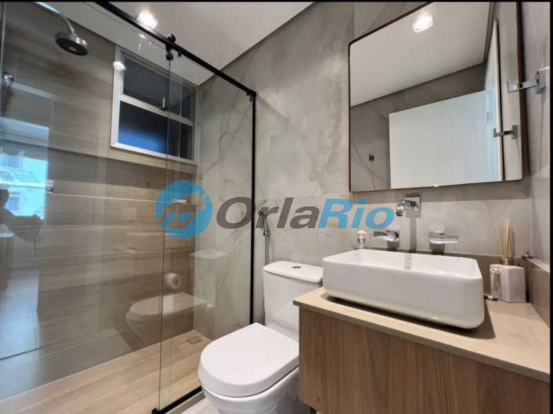 Conheça banheiro social do imóvel - Apartamento à venda Rua Roberto Dias Lópes, Leme, Rio de Janeiro - R$ 1.850.000 - OLAP30973 - 25 banheiro social - 25