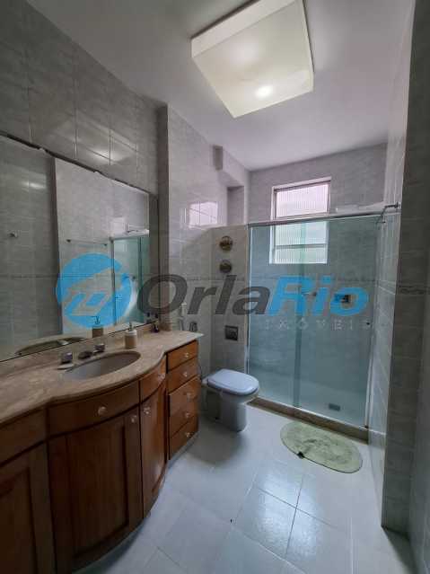 Conheça banh social do imóvel - Apartamento para alugar Avenida Prado Júnior, Copacabana, Rio de Janeiro - R$ 6.000 - OLAP30974 - 7 banh social - 7