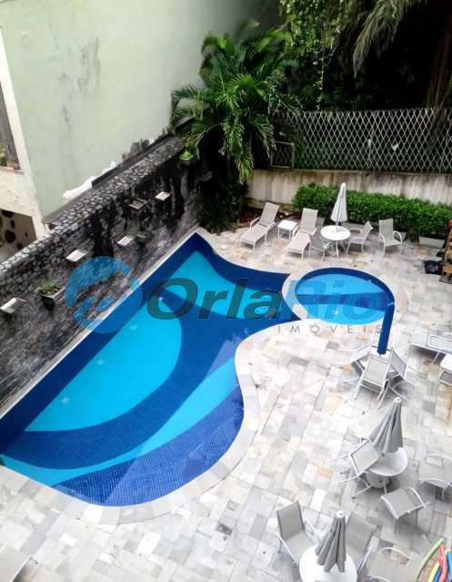 Conheça PISCINA DO CONDOMÍNIO do imóvel - Apartamento à venda Rua Pereira da Silva, Laranjeiras, Rio de Janeiro - R$ 990.000 - OLAP20680 - 18 PISCINA DO CONDOMÍNIO - 18