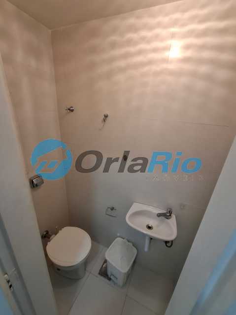 Conheça banh serv do imóvel - Apartamento para alugar Rua Roberto Dias Lópes, Leme, Rio de Janeiro - R$ 5.700 - OLAP20681 - 24 banh serv - 24