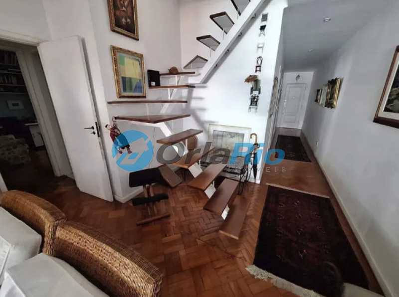 Conheça SALA 1° PISO do imóvel - Cobertura à venda Rua Martins Ferreira, Botafogo, Rio de Janeiro - R$ 1.990.000 - OLCO40048 - 5 SALA 1° PISO - 5
