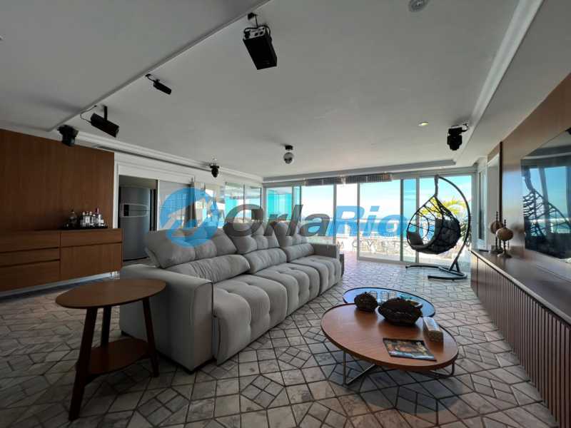 Conheça sala piso 2 do imóvel - Cobertura à venda Avenida Atlântica, Copacabana, Rio de Janeiro - R$ 17.000.000 - OLCO40049 - 23 sala piso 2 - 23