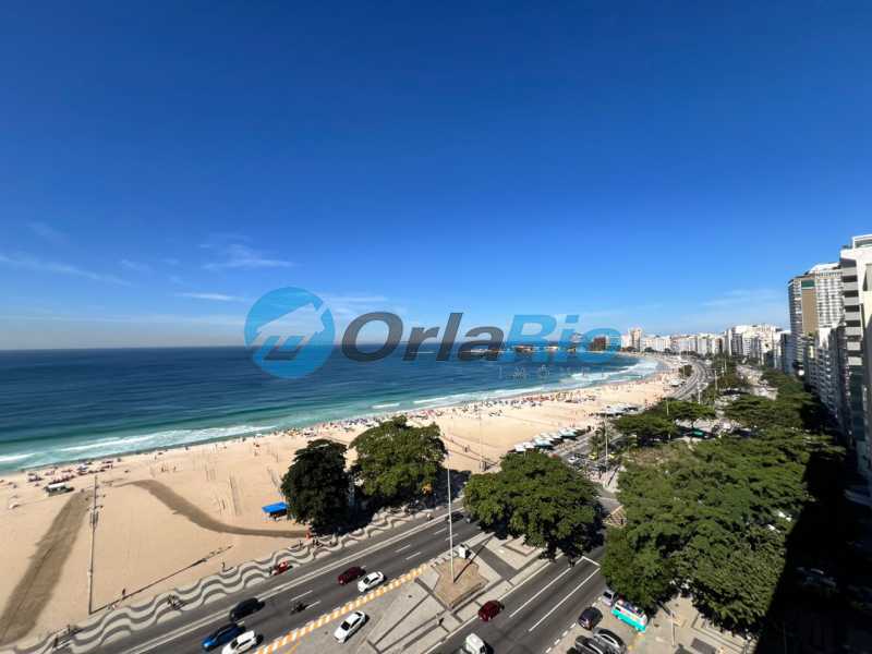 Conheça vista sala do imóvel - Cobertura à venda Avenida Atlântica, Copacabana, Rio de Janeiro - R$ 17.000.000 - OLCO40049 - 7 vista sala - 7