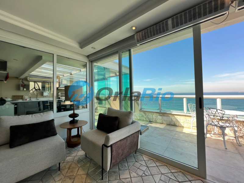 Conheça sala piso 2 do imóvel - Cobertura à venda Avenida Atlântica, Copacabana, Rio de Janeiro - R$ 17.000.000 - OLCO40049 - 24 sala piso 2 - 24