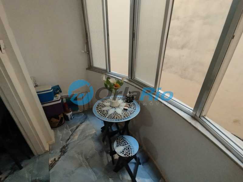Conheça varanda do imóvel - Apartamento à venda Avenida Nossa Senhora de Copacabana, Copacabana, Rio de Janeiro - R$ 630.000 - OLAP10426 - 5 varanda - 5