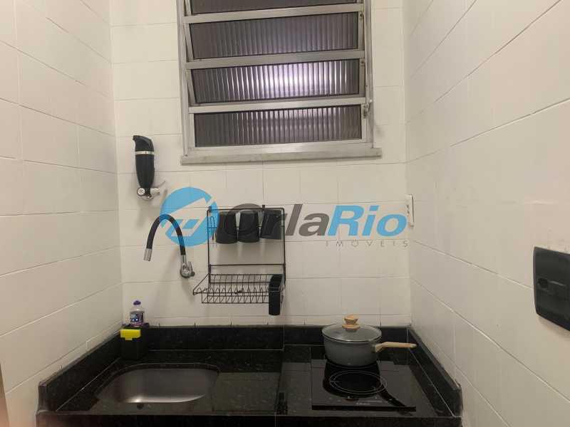 Conheça Bancada Pia da Cozinha do imóvel - Kitnet/Conjugado 25m² à venda Rua Sá Ferreira, Copacabana, Rio de Janeiro - R$ 570.000 - OLKI00213 - 14 Bancada Pia da Cozinha - 14