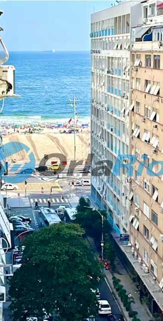 Conheça Vista mar do imóvel - Studio para alugar Avenida Prado Júnior, Copacabana, Rio de Janeiro - R$ 4.500 - OLST00012 - 1 Vista mar - 1