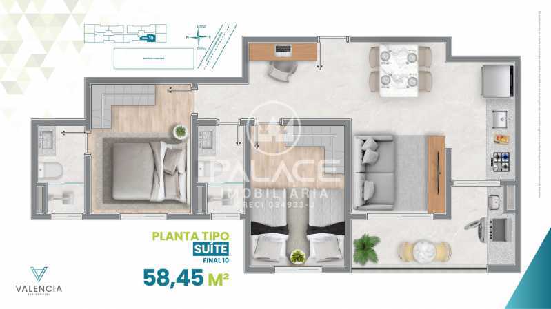 PLANTA SUÍTE 1. - 21