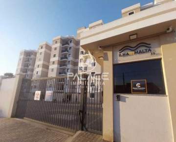 Condomínio Condomínio Ilha de Malta - Aceita Permuta! - Apartamento à venda Rua Antonio de Toledo, Jardim Sol Nascente, Piracicaba - R$ 220.000 - PAAP20424
